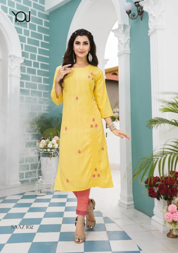 Wanna Saaz Vol 2 Fancy Embroidery Designer kurti Bottom Collection